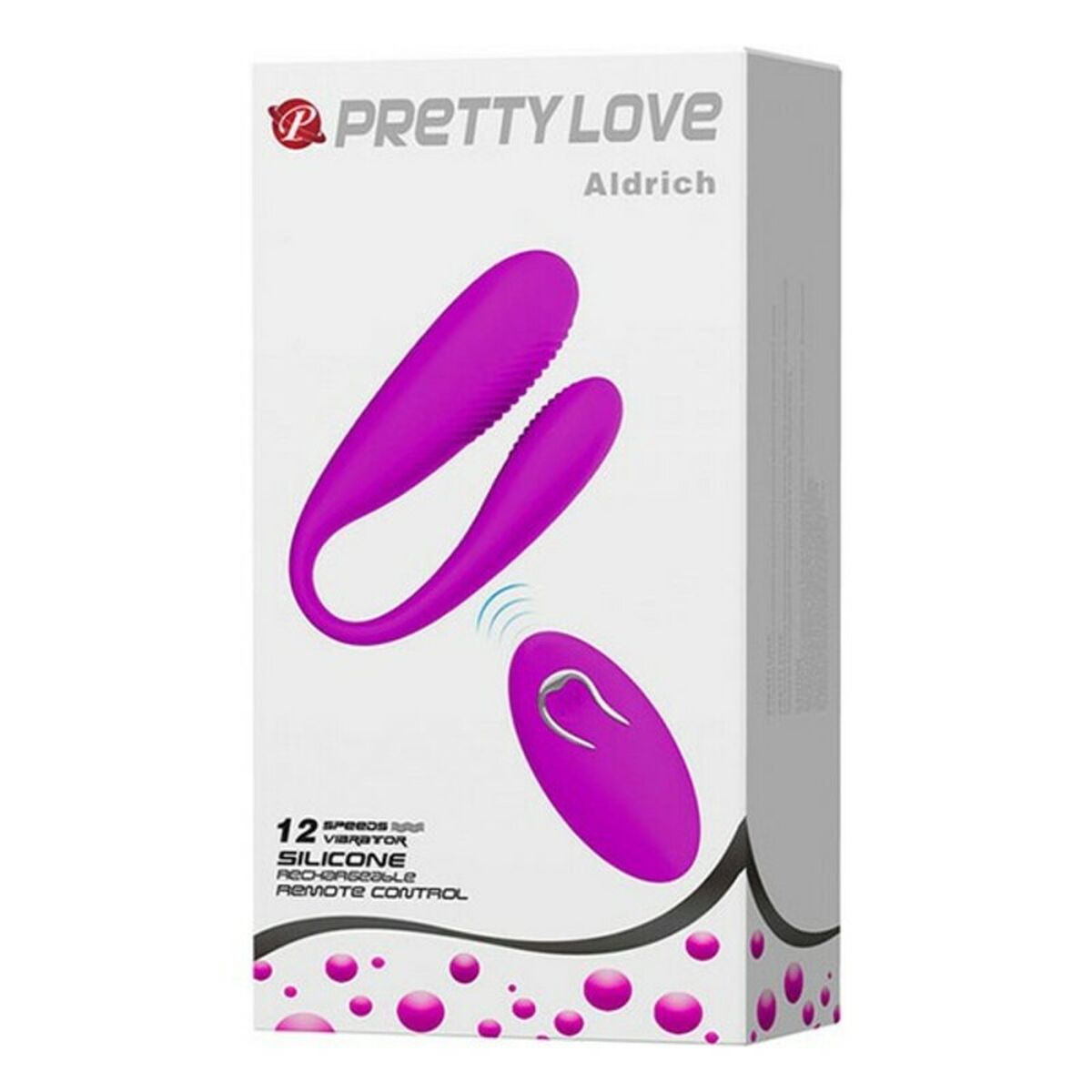 Dual Stimulation Vibrator Pretty Love Aldrich Roz